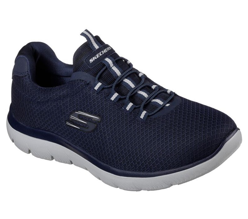 Skechers Summits - Mens Slip On Shoes Navy [AU-KO9025]